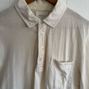 Billy Reid Men's Pensacola Long Sleeve Polo Shirt